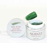 GEL PLAY GLITTER GREEN GLITZ